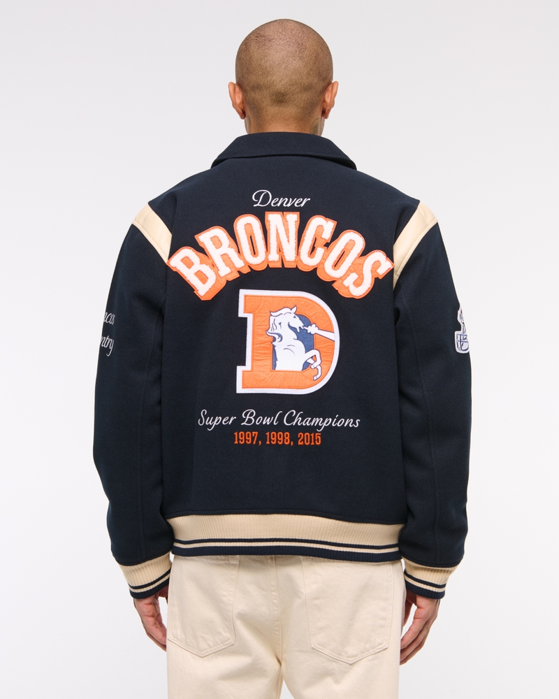 Denver Broncos Varsity Bomber Jacket