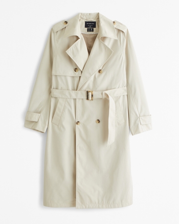 メンズ リラックス トレンチコート | メンズ Sale | Abercrombie.com