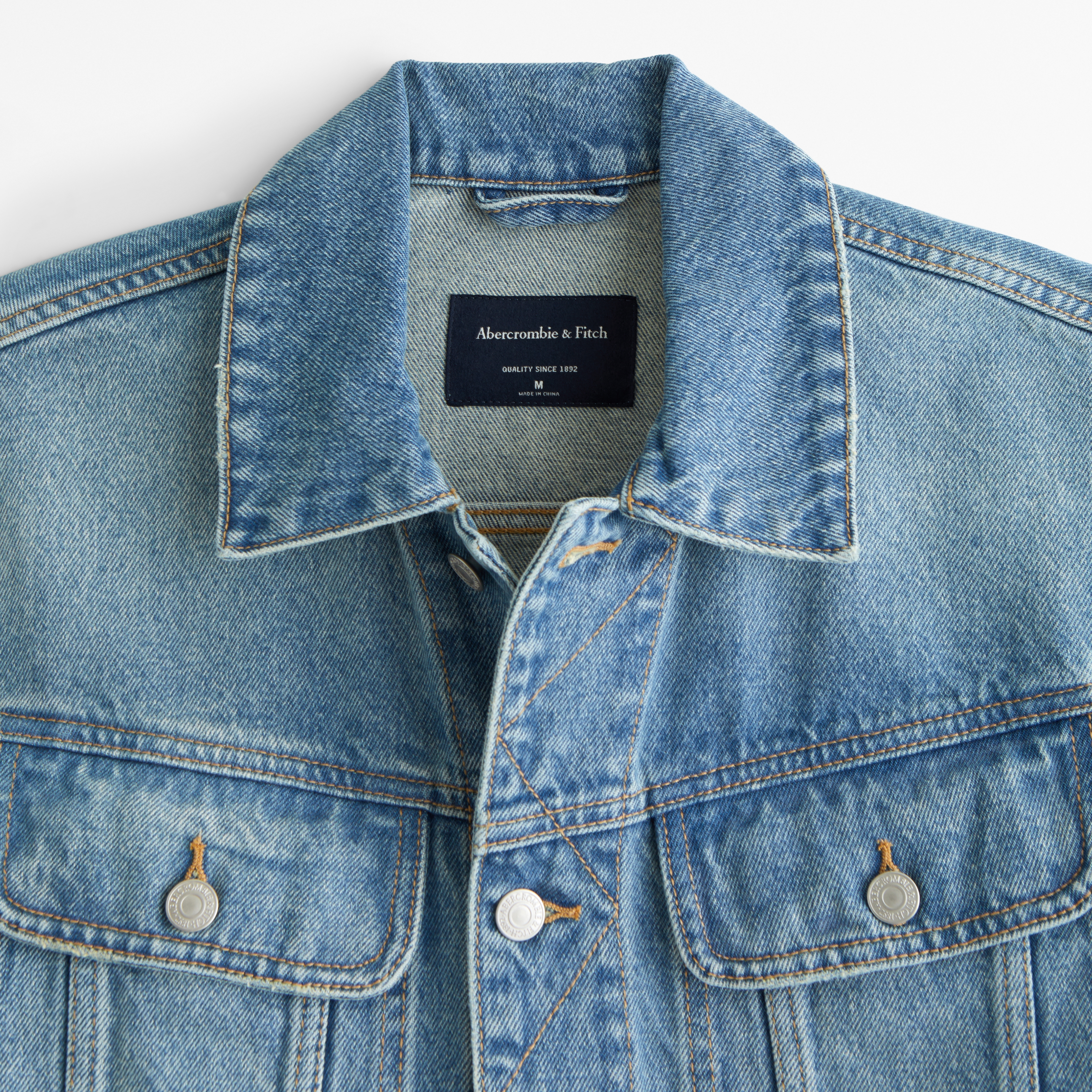 Abercrombie and Fitch newest Blue Denim Jacket