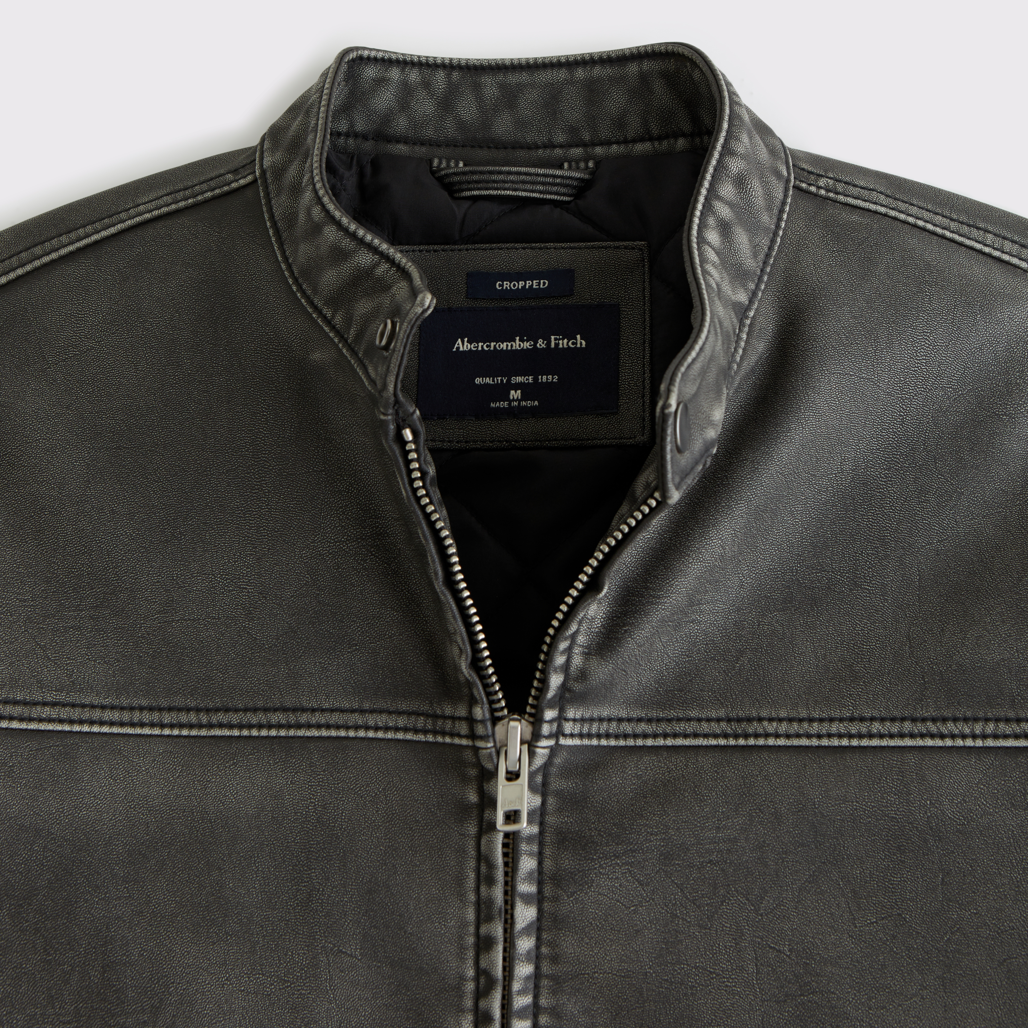 Abercrombie & Fitch hotsell Leather Jacket