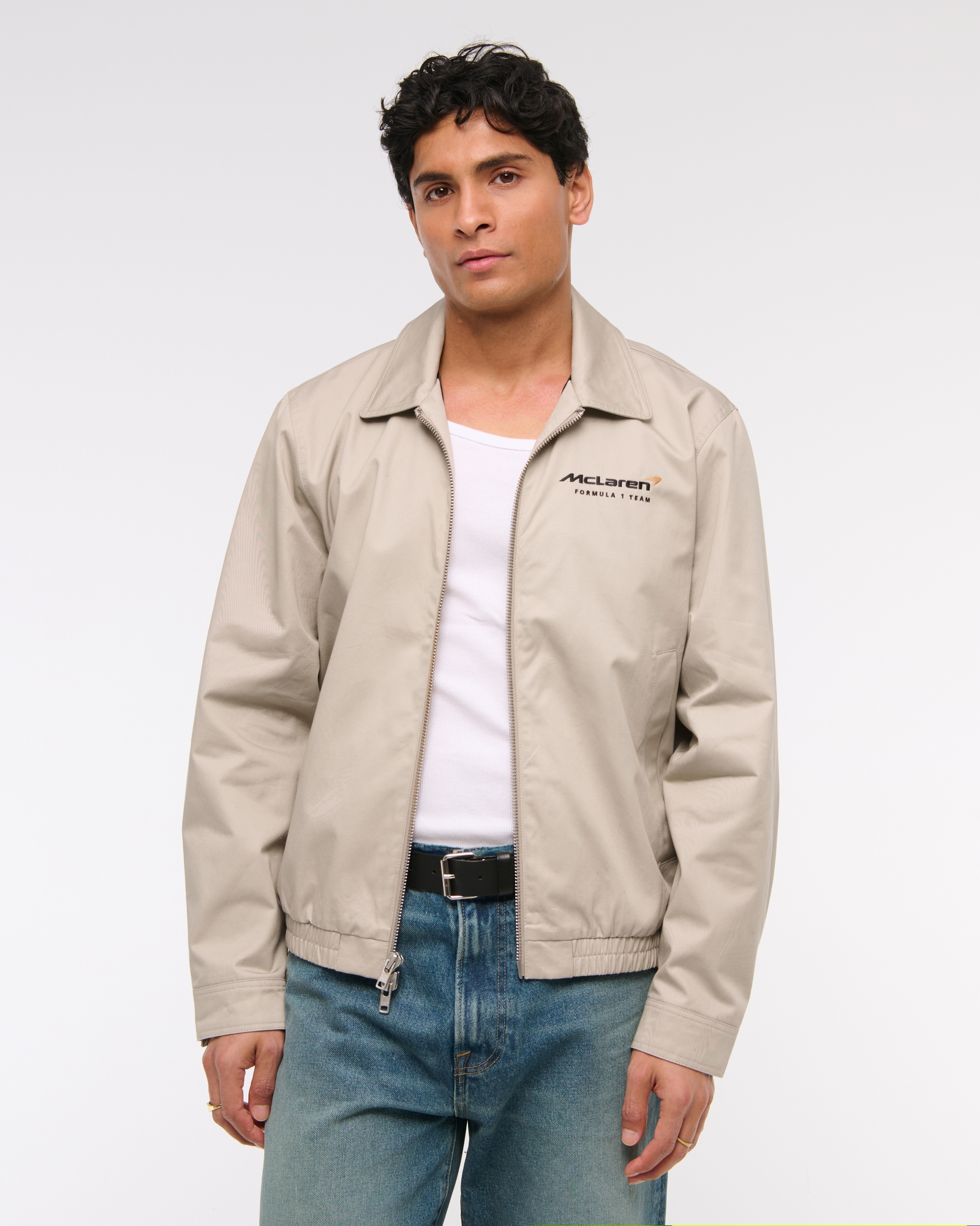 Abercrombie & Fitch McLaren Harrington Jacket | MainPlace Mall