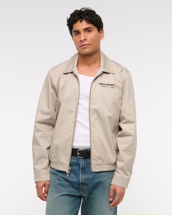McLaren Harrington Jacket, Cloud Gray view 1