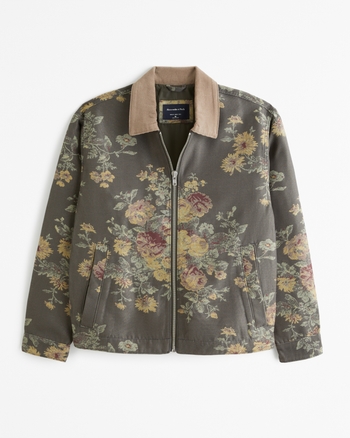 Zara man floral jacket store