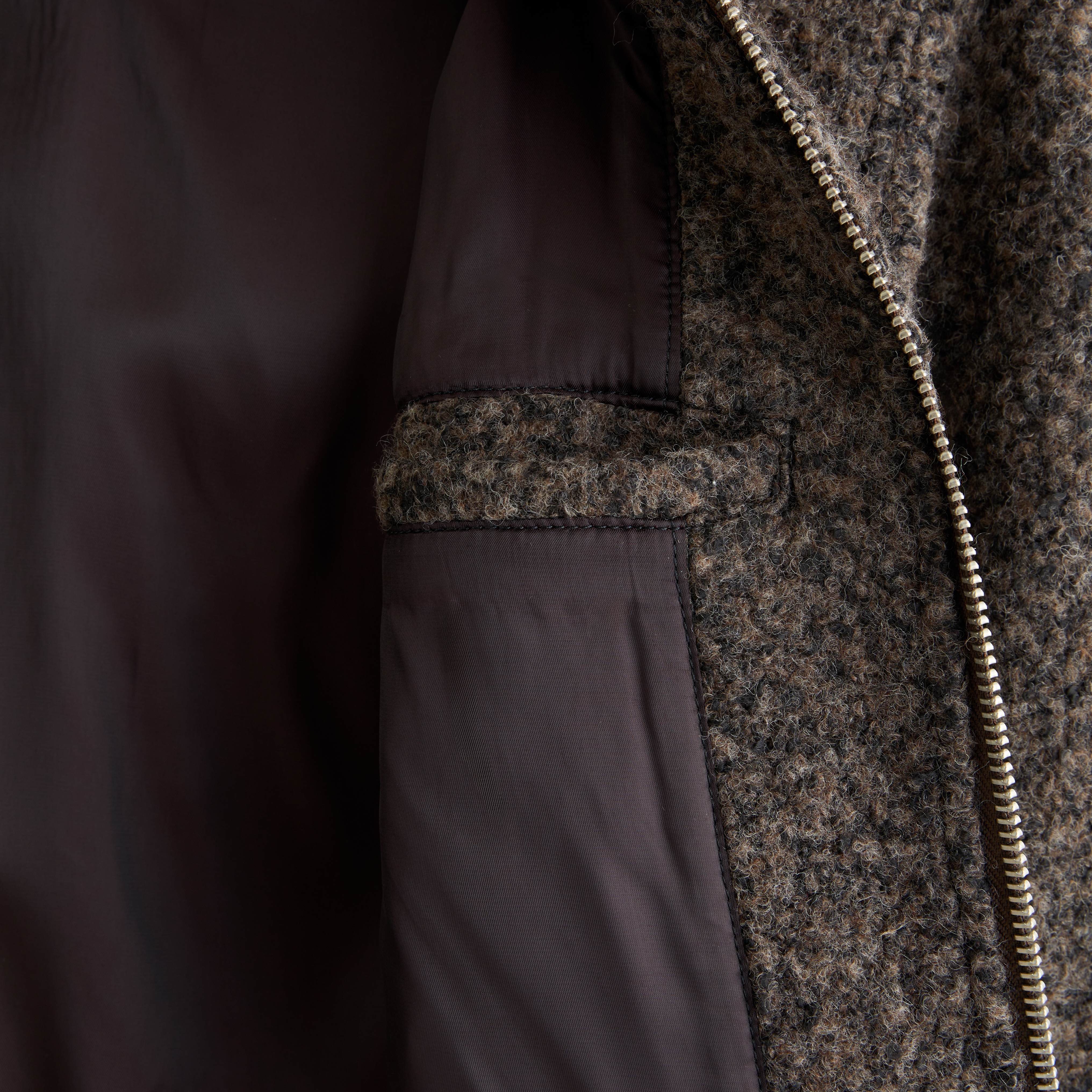 Men's Cropped Dressy Zip Jacket | Men's Coats & Jackets 