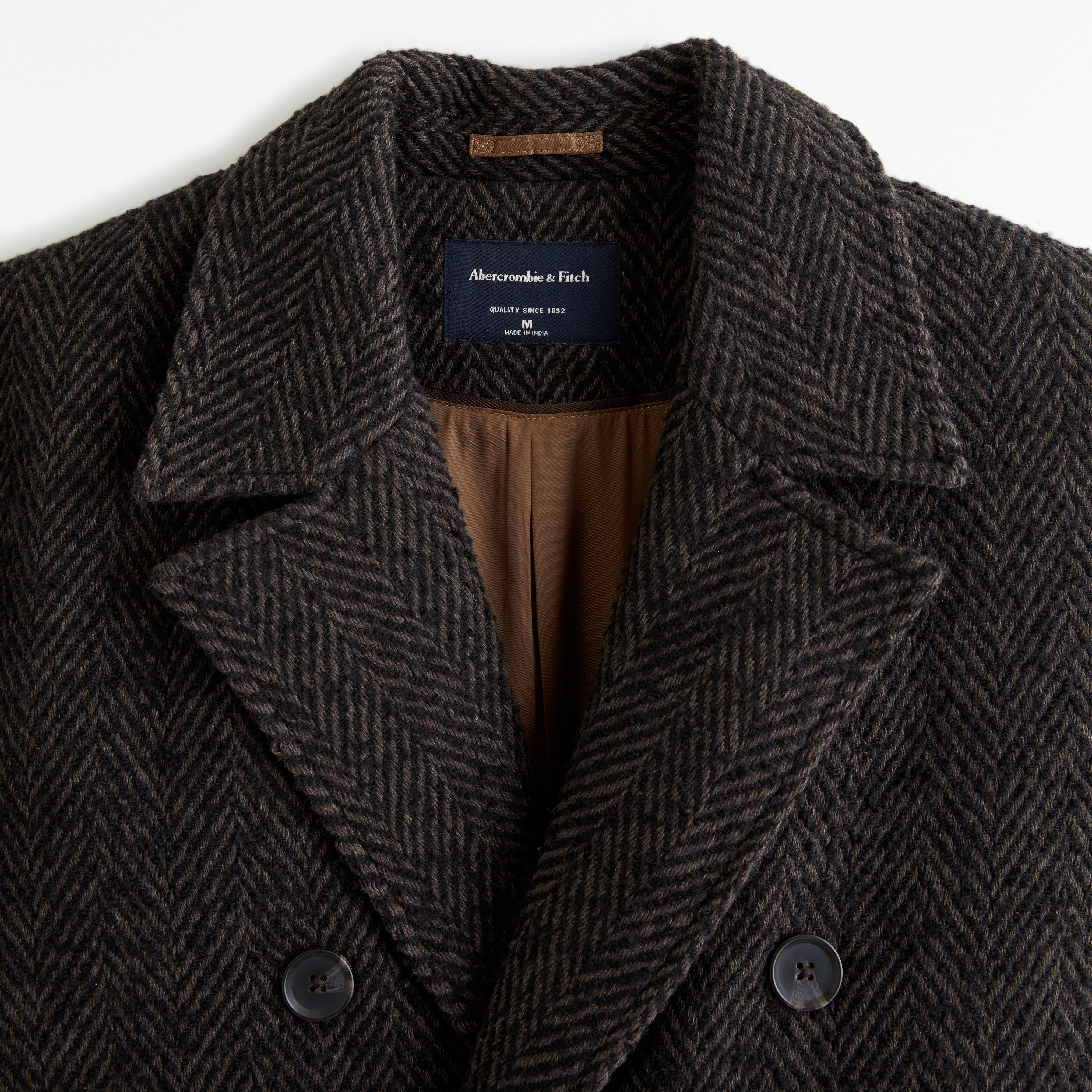 Men's Double-Breasted Wool-Blend Coat | Men's Clearance Men's Double-Breasted Wool-Blend Coat | Men's Clearance