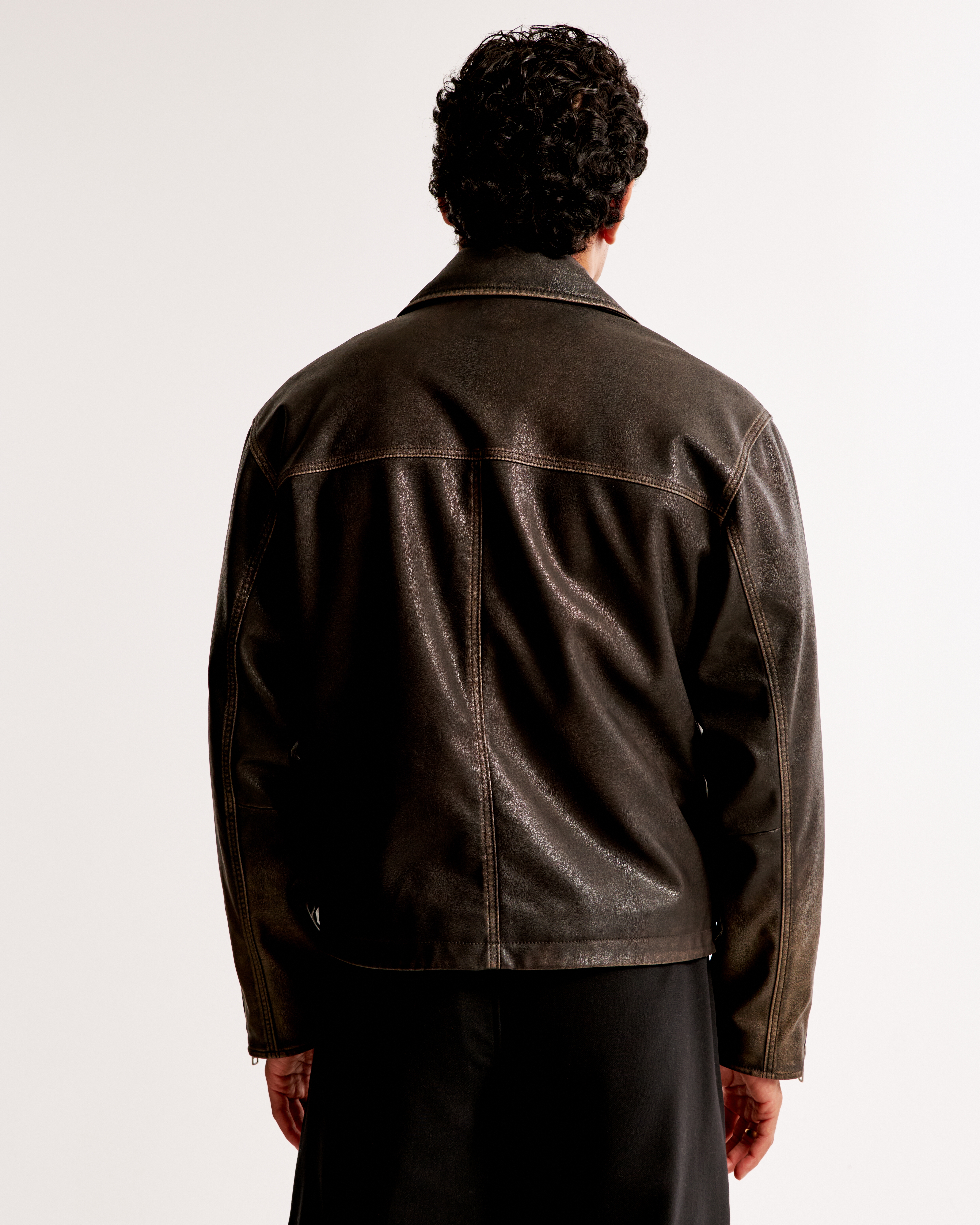 ジャケット・アウター misty vegan leather cargo jacket misty vegan leather cargo jacket