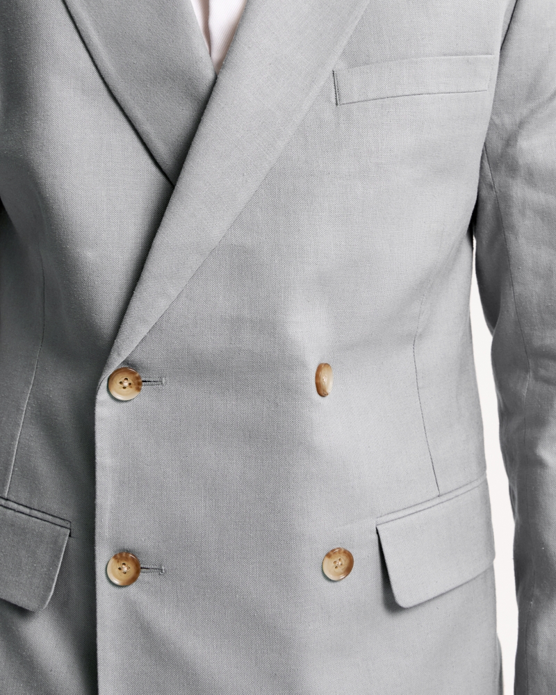 The A&F Collins Tailored Double-Breasted Blazer