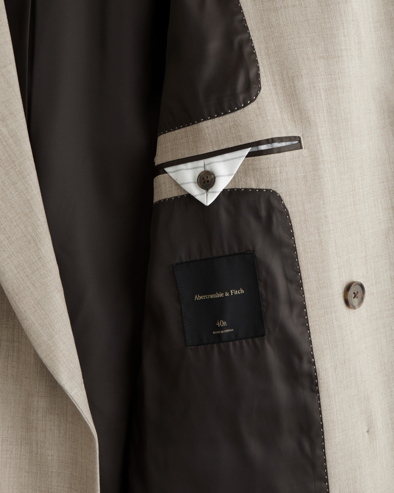 The A&F Collins Tailored Double-Breasted Blazer