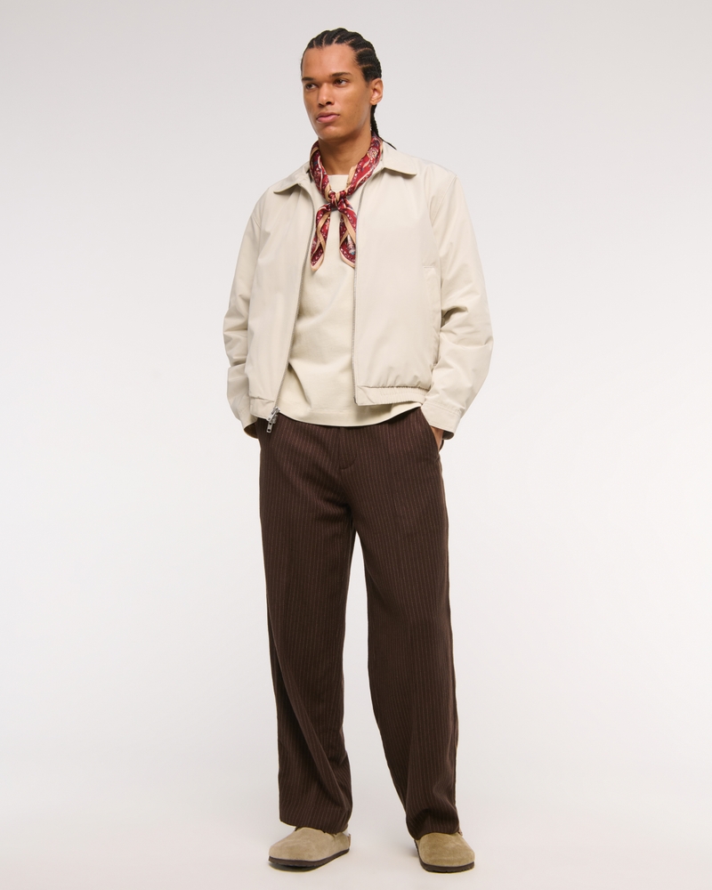 Men's Clean Harrington Jacket | Men's Clearance