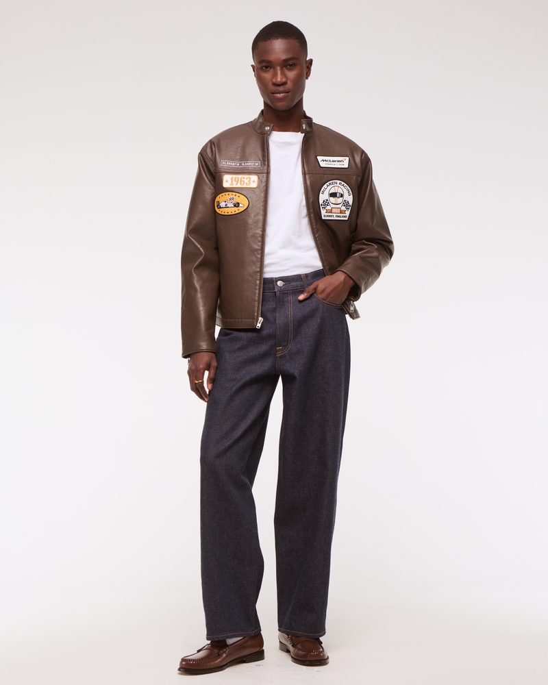 McLaren Vegan Leather Racer Jacket