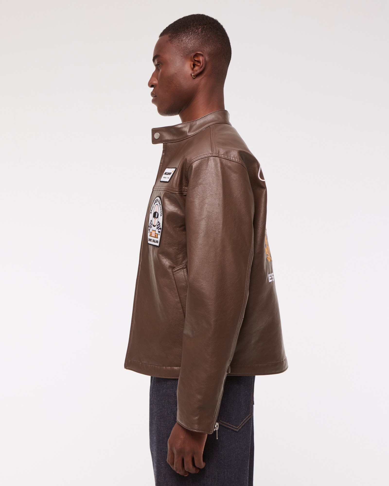 McLaren Vegan Leather Racer Jacket