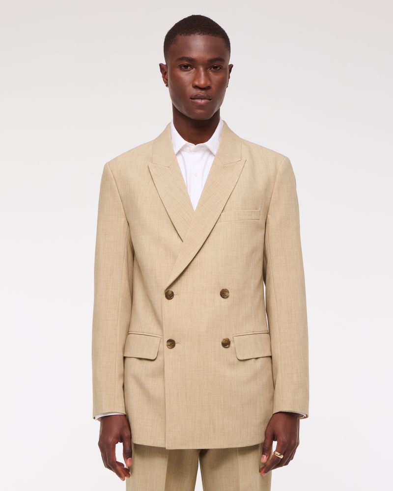 The A&F Collins Tailored Double-Breasted Blazer