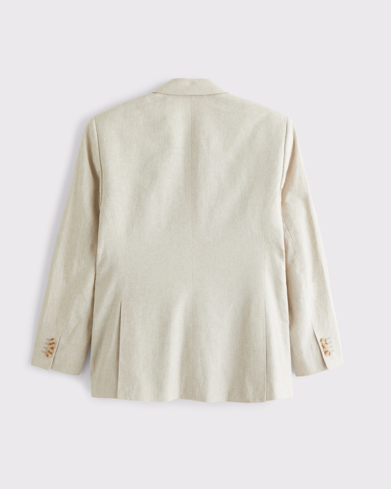 The A&F Collins Tailored Classic Linen-Blend Blazer