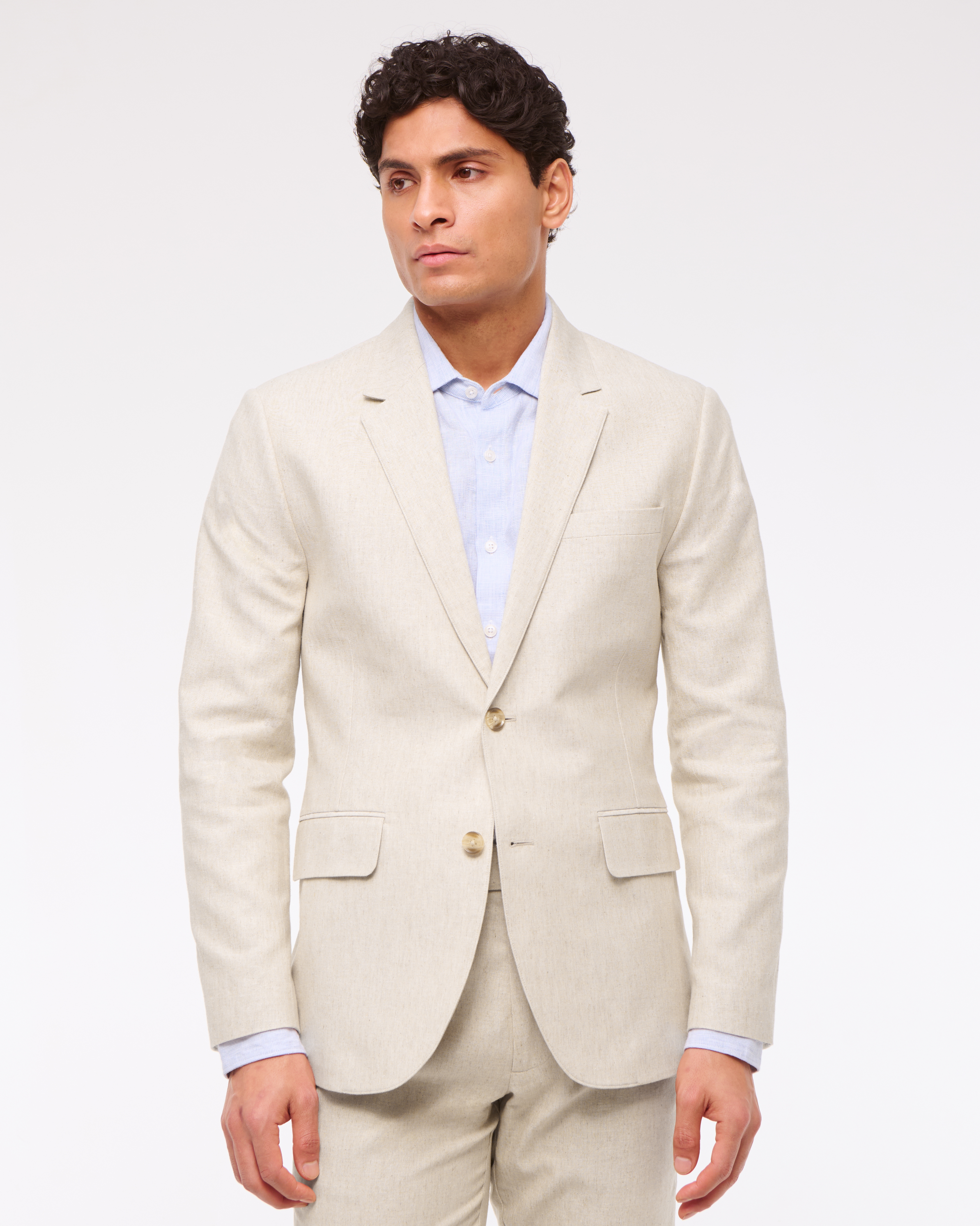鮎川　ancellm 25SS LINEN TAILORED JACKET LINEN TAILORED JACKET(BLACK) – ANCELLM