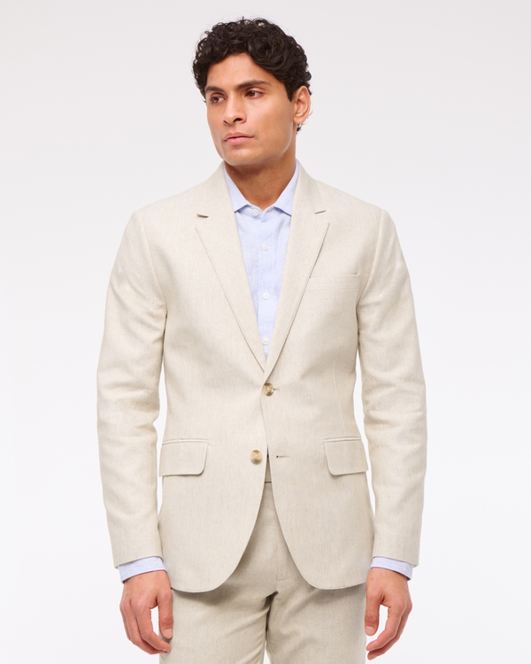 The A&F Collins Slim Linen-Blend Blazer