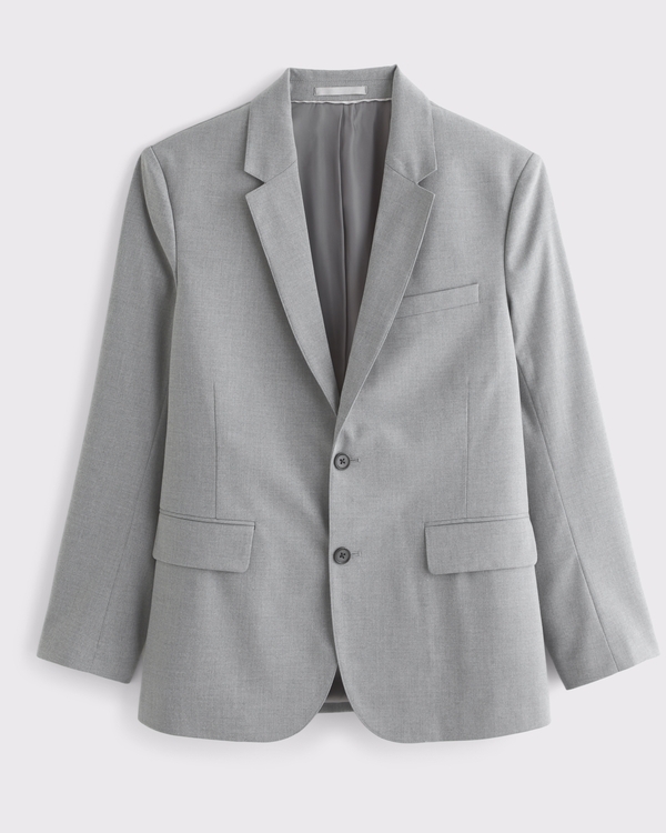 The A&F Collins Classic Blazer, Gray view 1