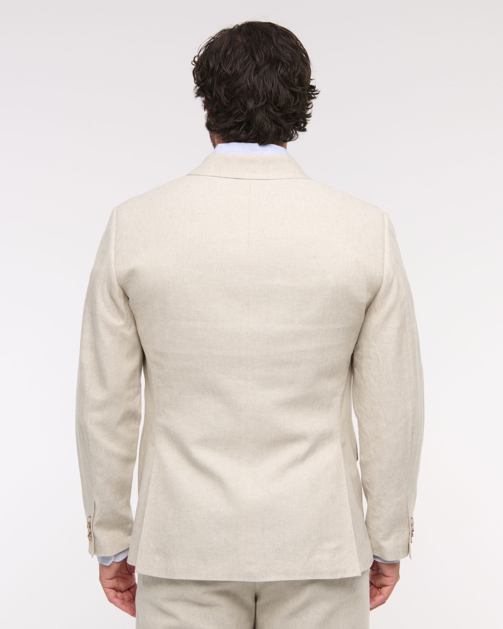 The A&F Collins Athletic Fit Linen-Blend Blazer