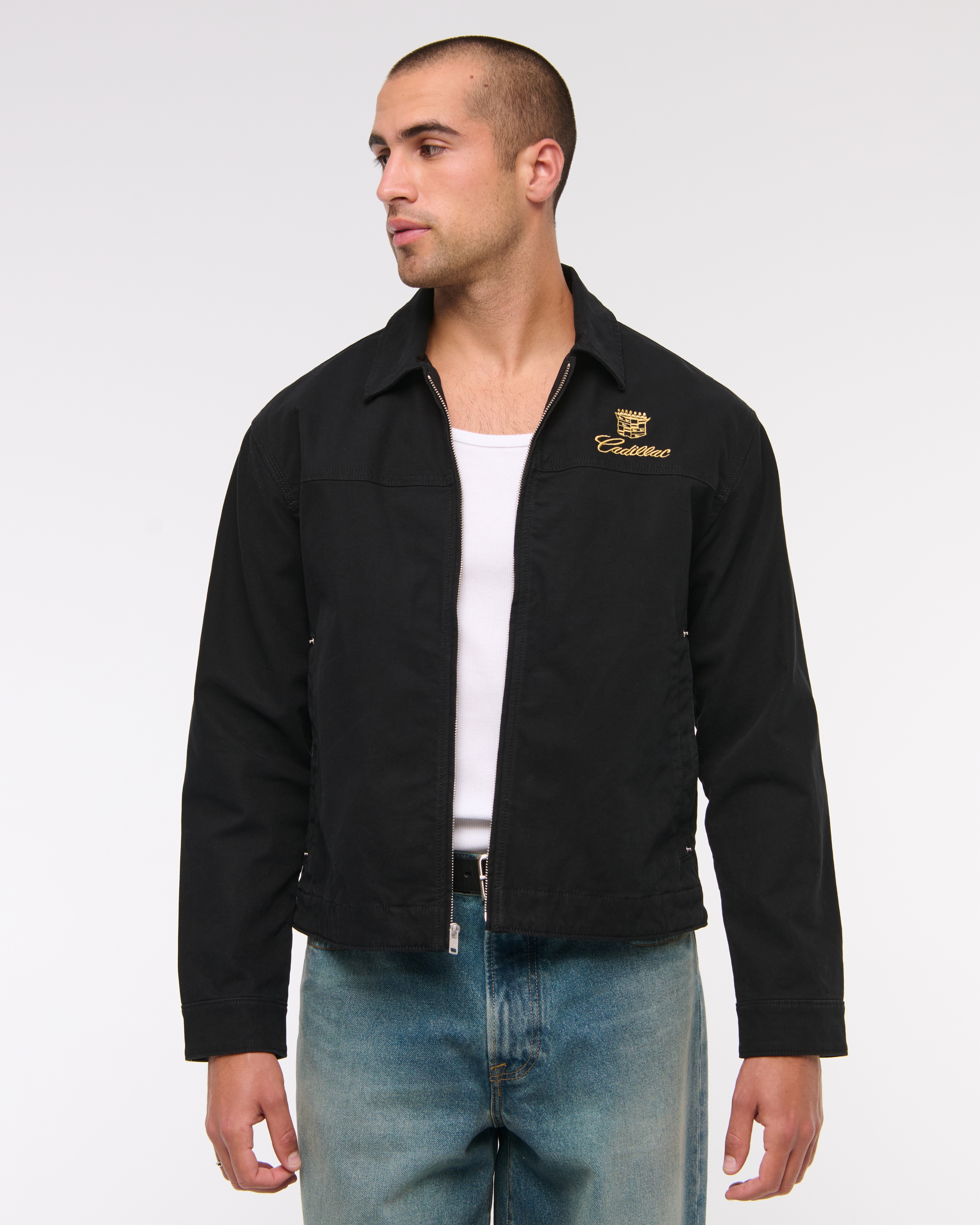Abercrombie & Fitch Cadillac Zip Workwear Jacket