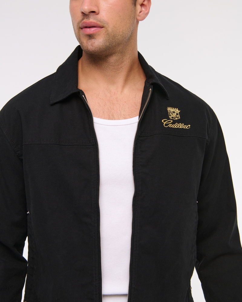Cadillac Cropped Zip Workwear Jacket