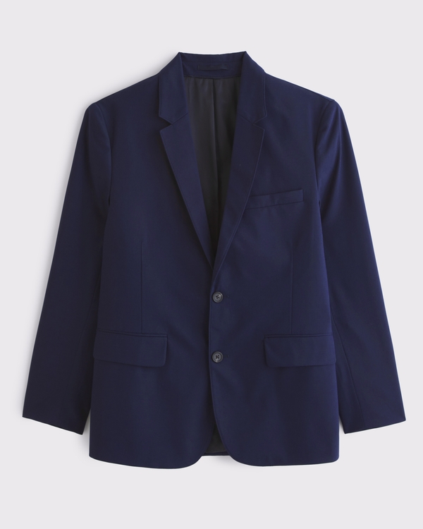 The A&F Collins Tailored Classic Blazer, Deep Navy view 1