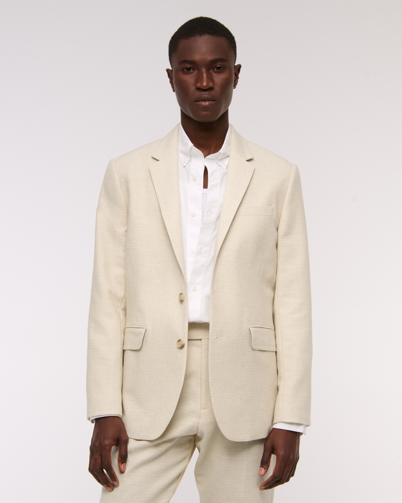 The A&F Collins Slim Linen-Blend Blazer