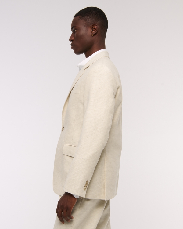The A&F Collins Classic Cotton-Texture Blazer
