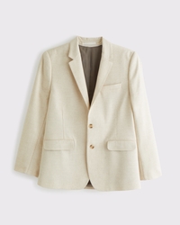 The A&F Collins Classic Cotton-Texture Blazer