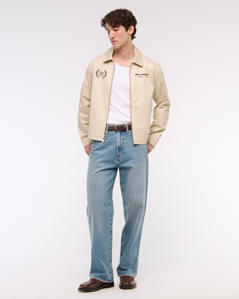 McLaren Cropped Zip Jacket