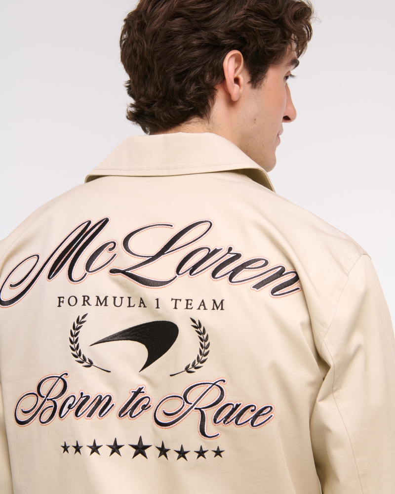 McLaren Cropped Zip Jacket