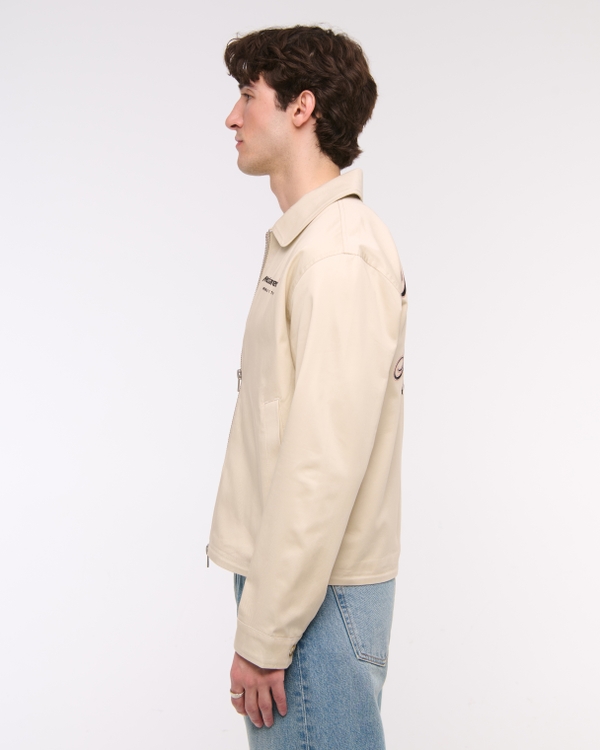 McLaren Cropped Zip Jacket