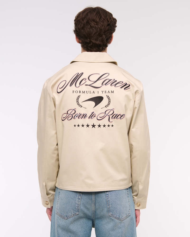 McLaren Cropped Zip Jacket