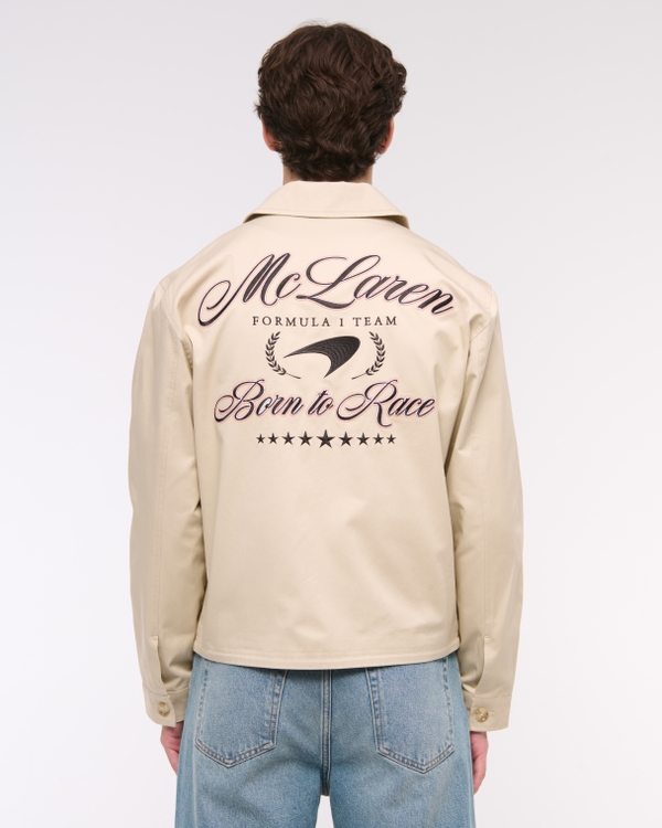 McLaren Cropped Zip Jacket