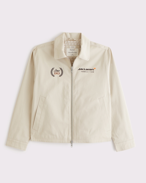 Men's McLaren Zip Jacket | Men's Coats & Jackets | Abercrombie.com