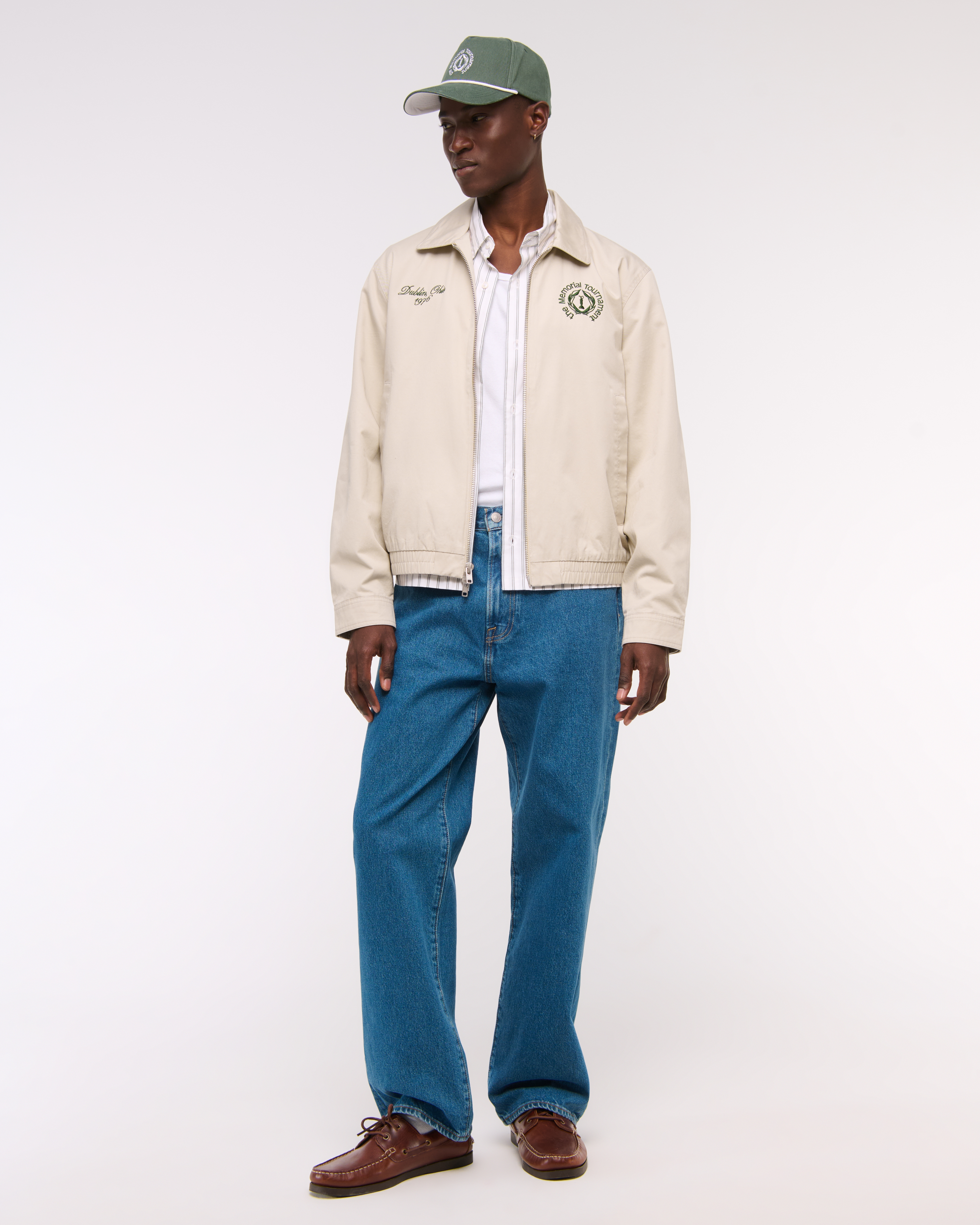 Men's Memorial Tournament Cropped Zip Jacket | Men's Coats Men's Memorial Tournament Cropped Zip Jacket | Men's Coats