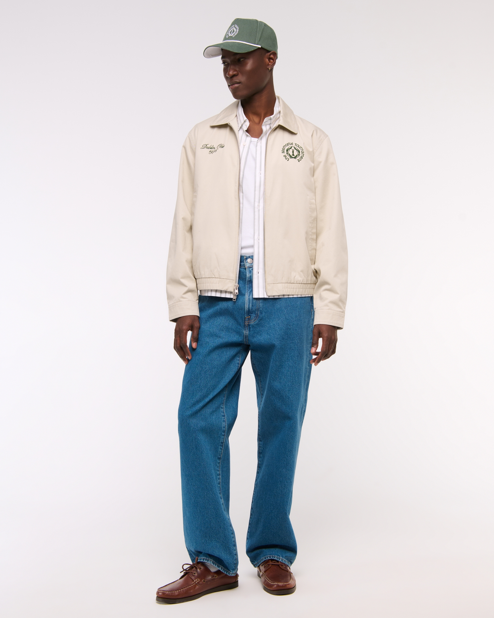 Memorial Tournament Cropped Zip Jacket