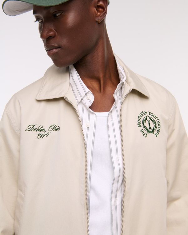 Memorial Tournament Cropped Zip Jacket