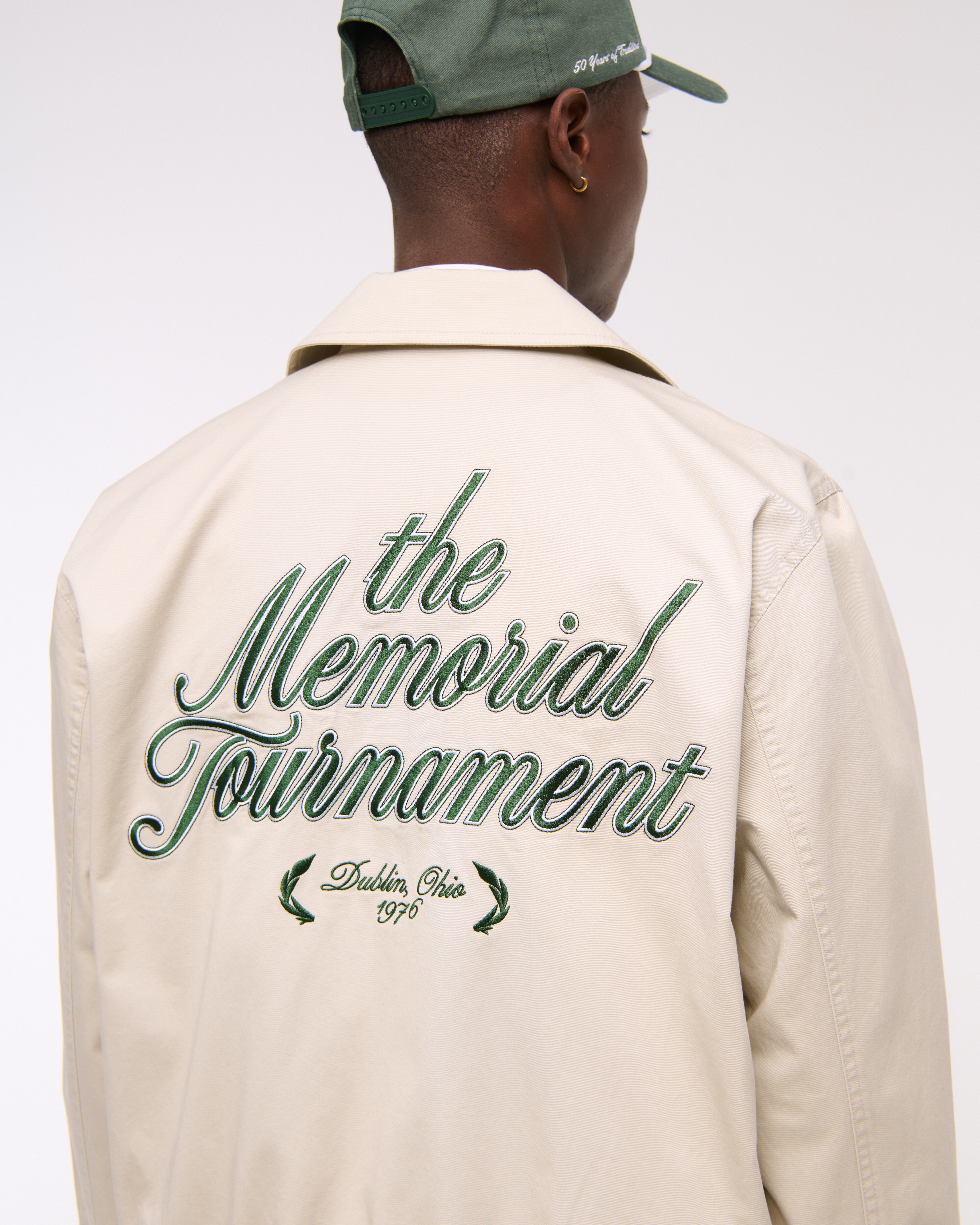 Мужские куртки Abercrombie & Fitch Memorial Tournament Zip Jacket — фото 3
