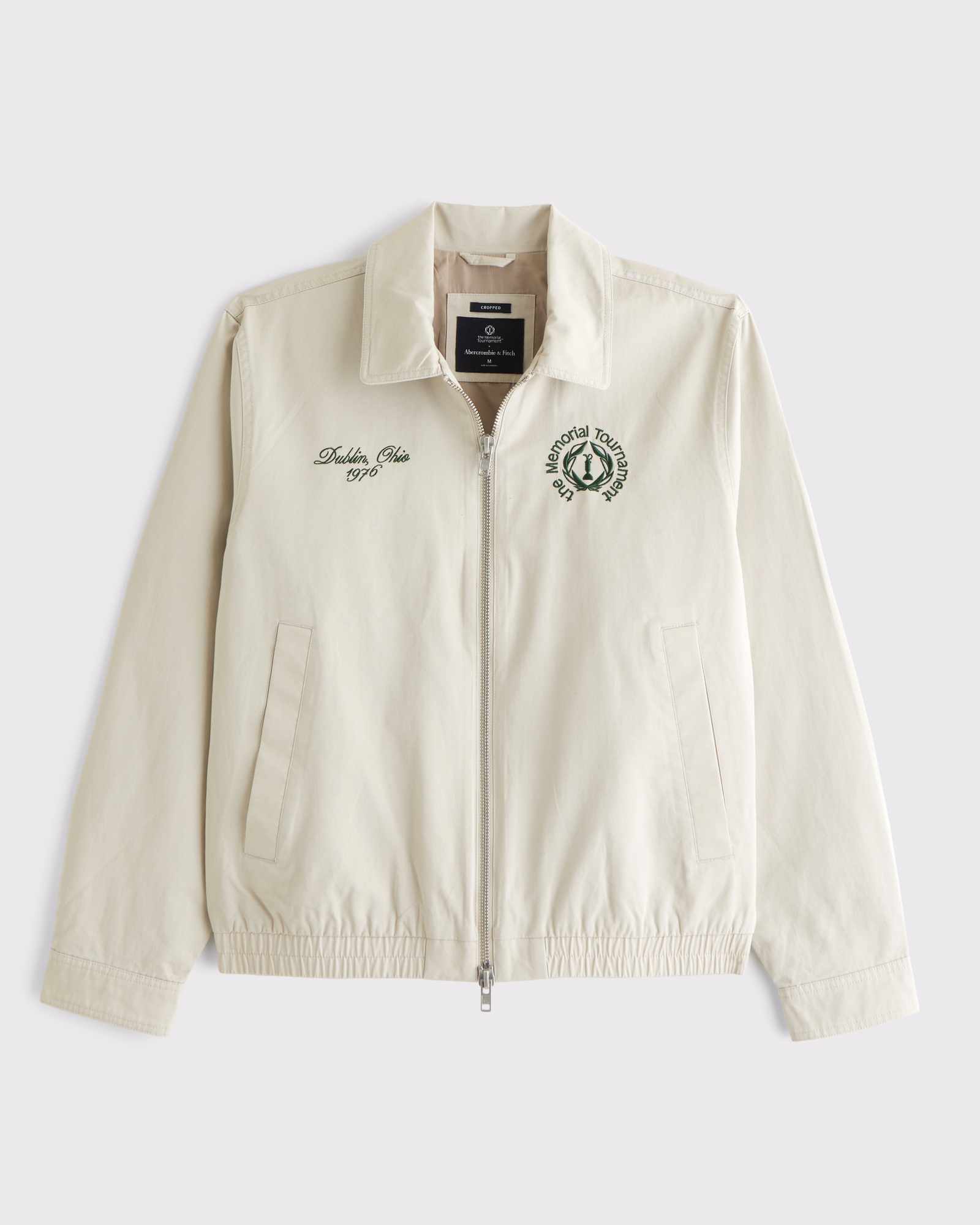 Memorial Tournament Cropped Zip Jacket