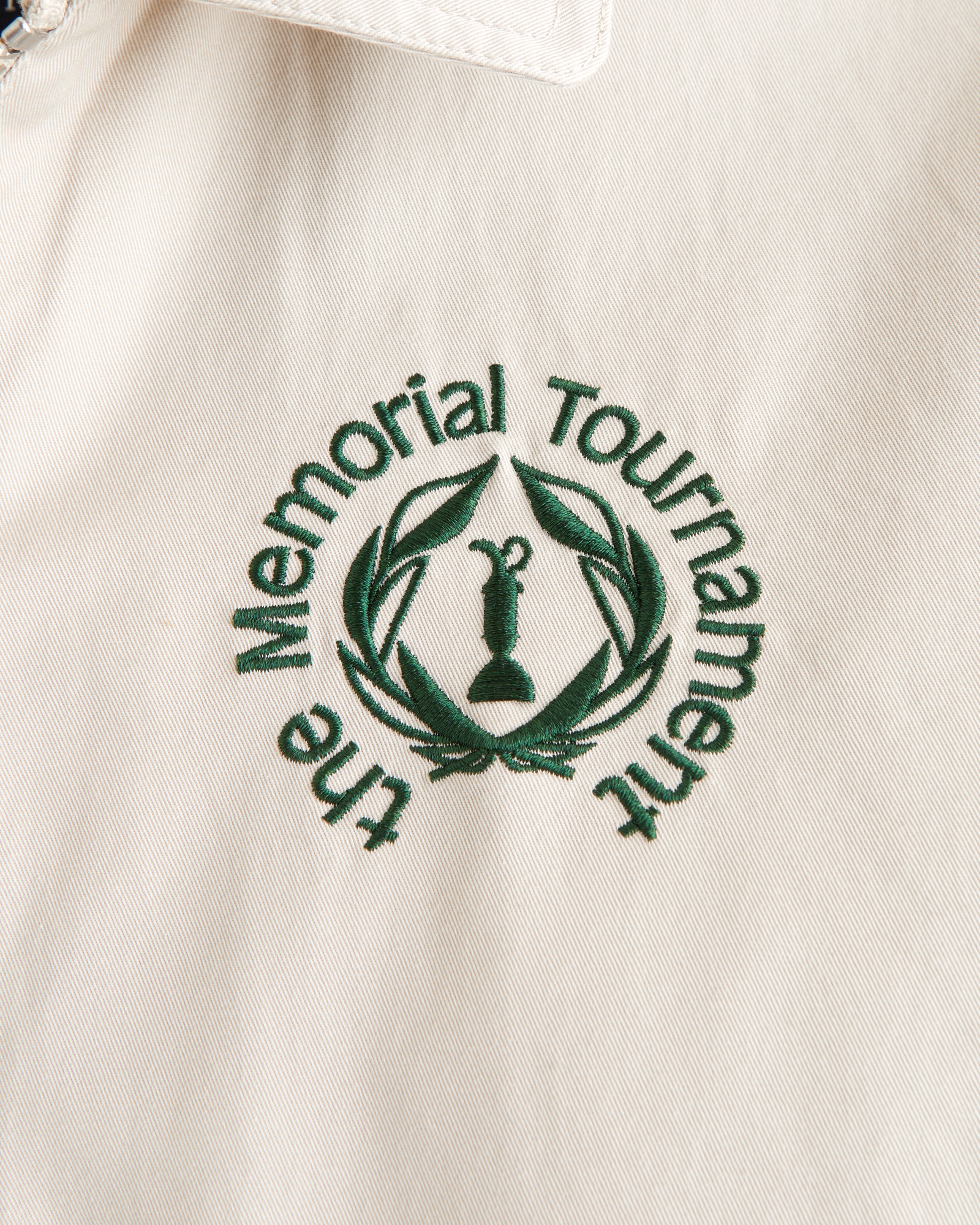 Memorial Tournament Cropped Zip Jacket