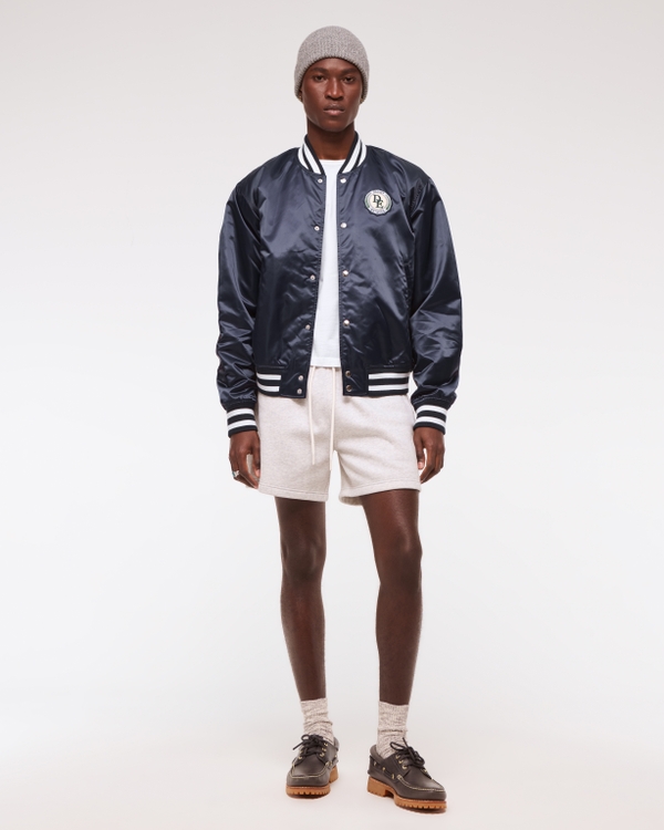 Men's Vol. 28 Danzy Satin Varsity Bomber | Men's Clearance