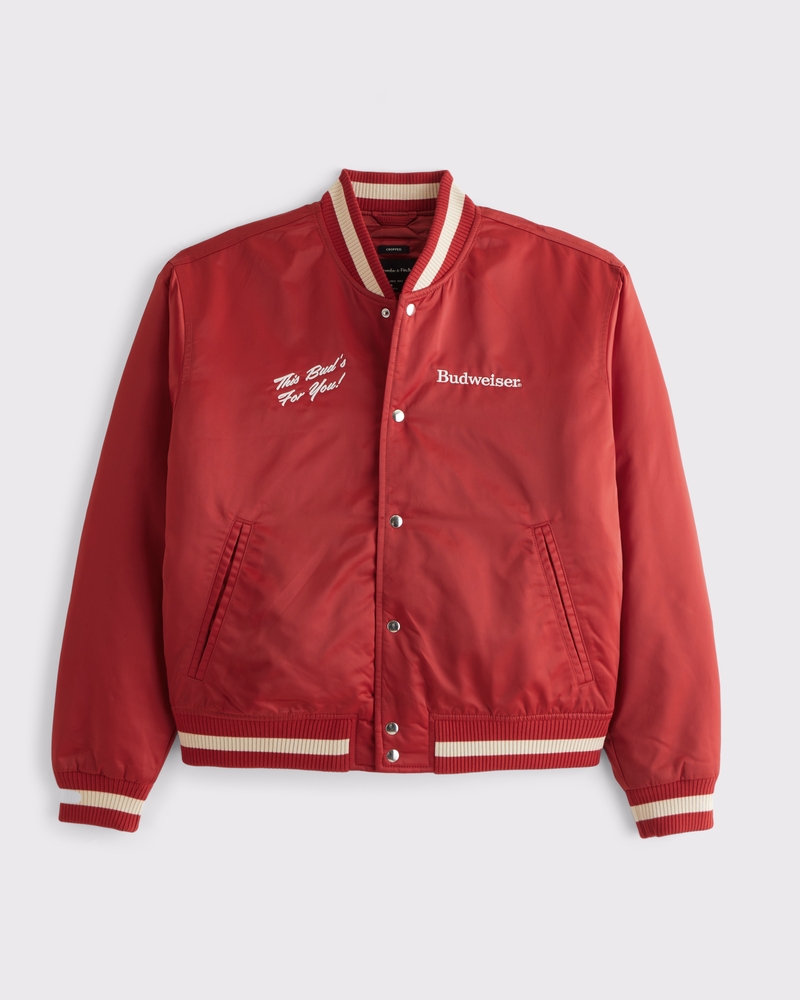 アバクロ　バーシティジャケット Abercrombie & Fitch(アバクロンビーアンドフィッチ):バーシティ