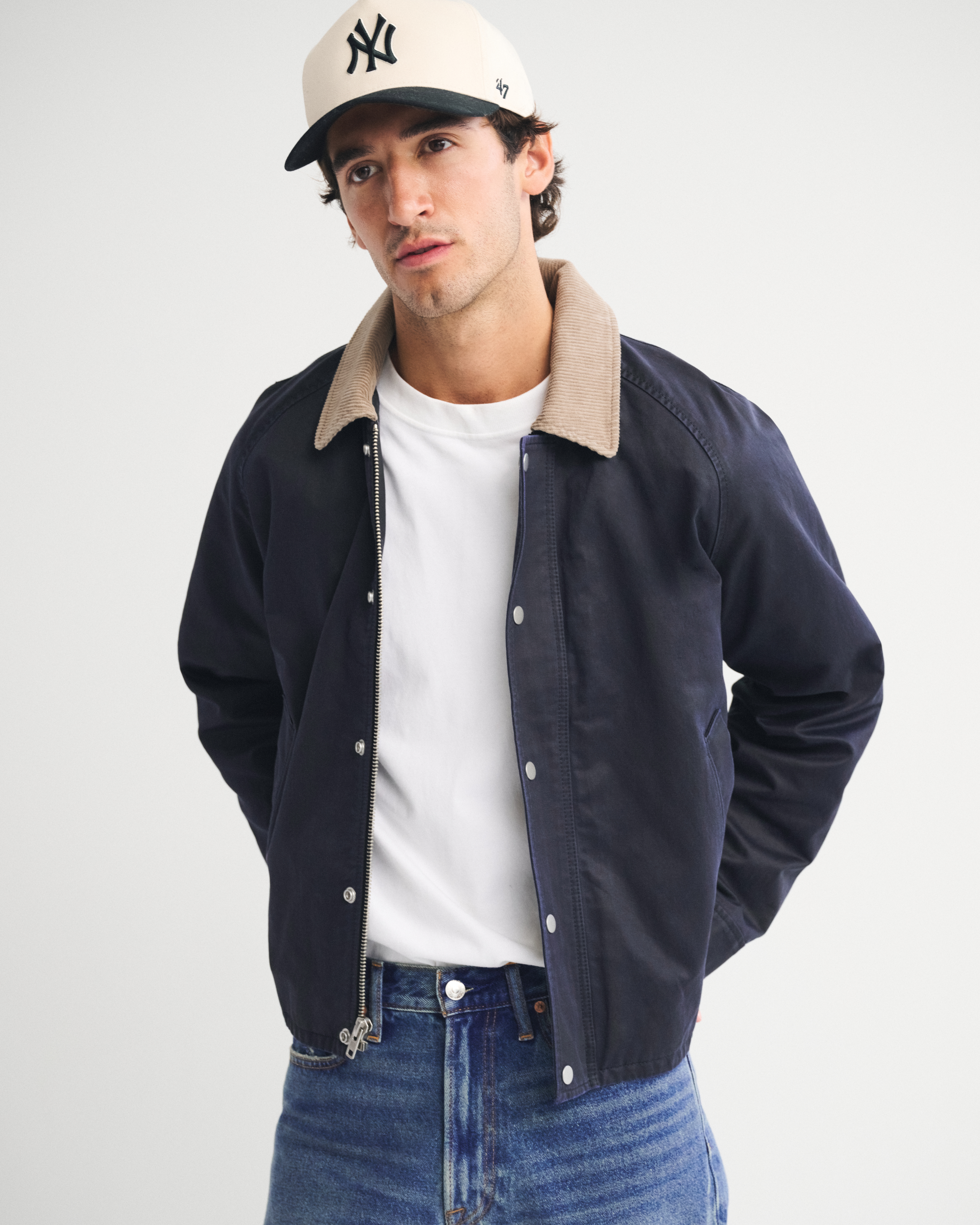 Мужские куртки Abercrombie & Fitch Lightweight Barn Jacket — фото 3