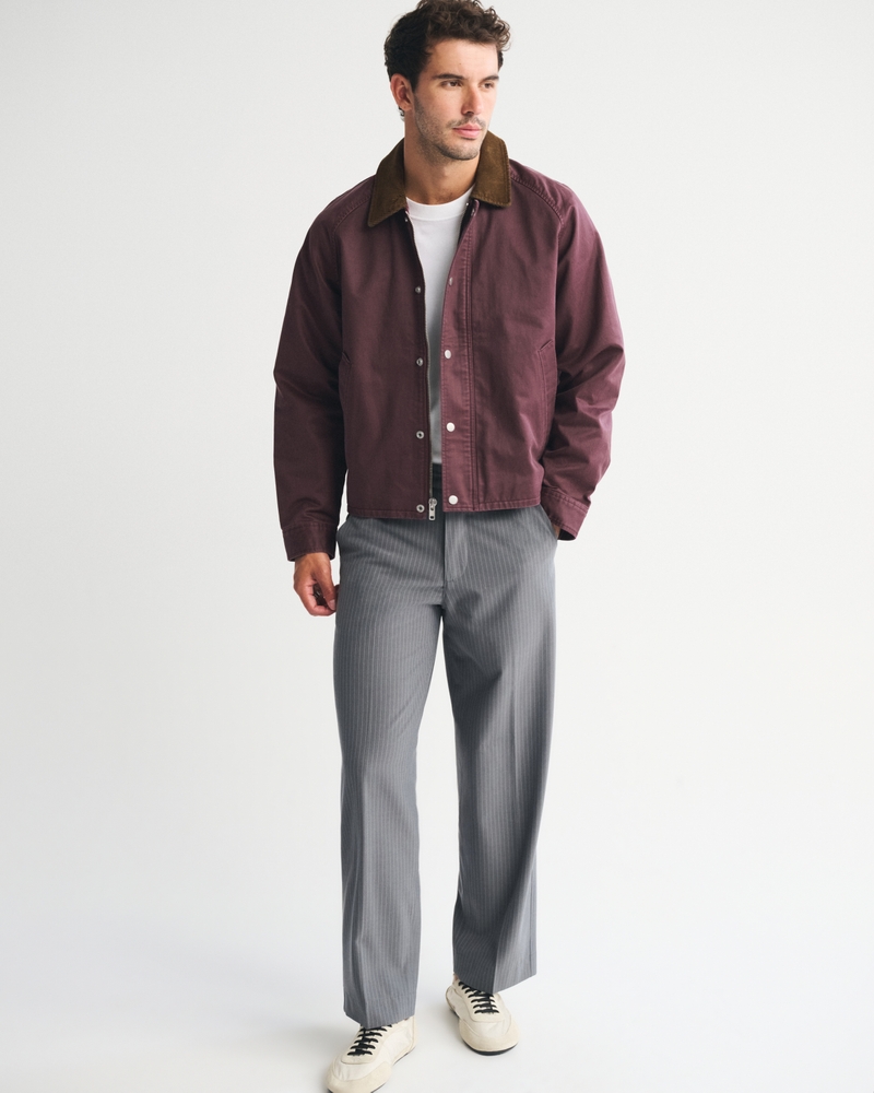 Lightweight Cropped Barn Jacket