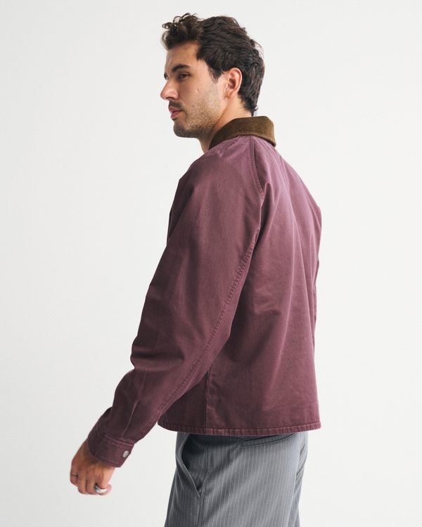 Lightweight Cropped Barn Jacket