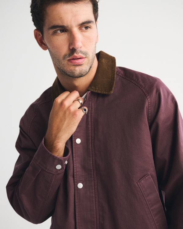 Lightweight Cropped Barn Jacket