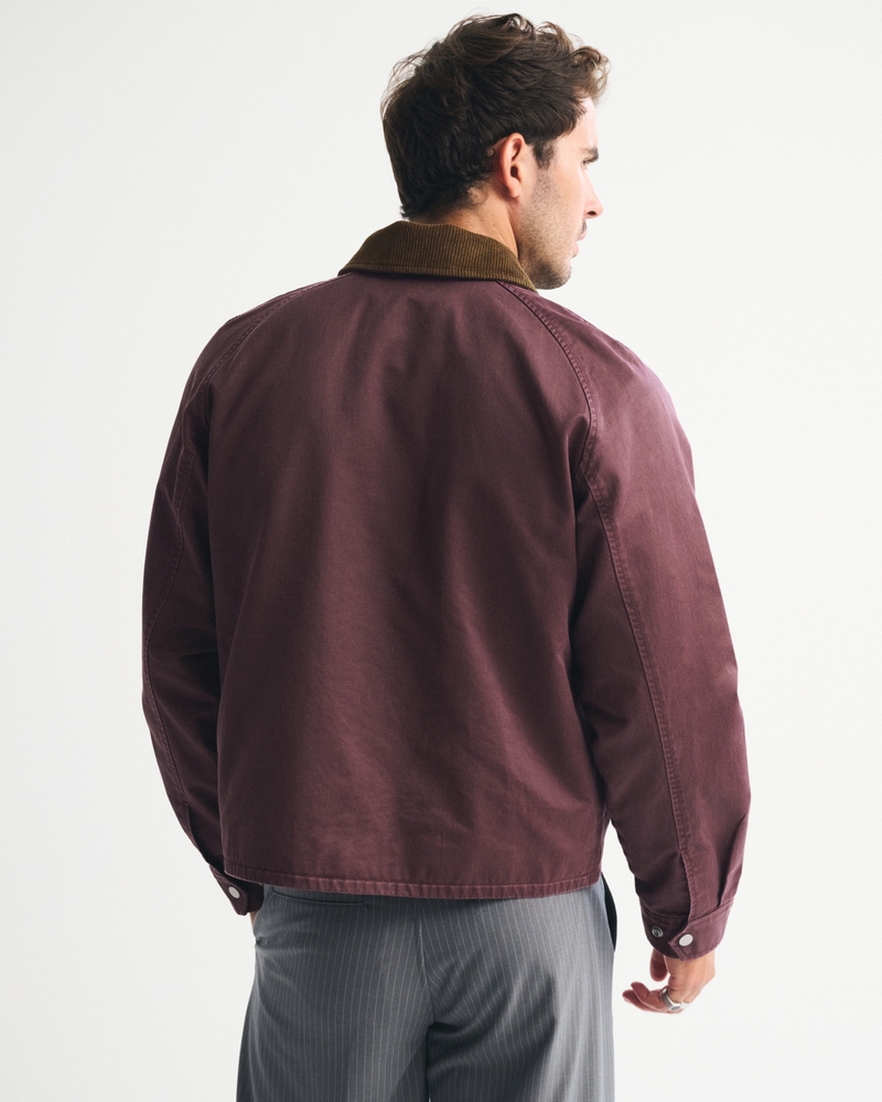 Lightweight Cropped Barn Jacket