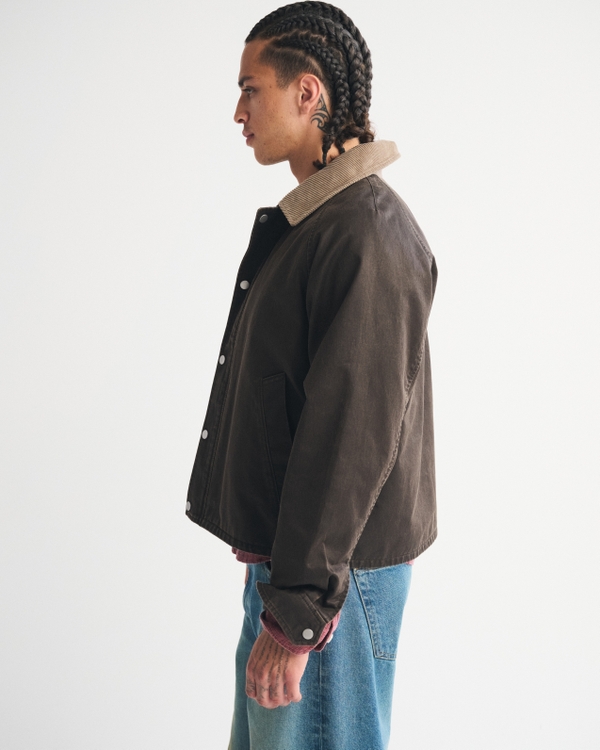 Lightweight Cropped Barn Jacket