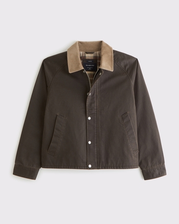 Men's Lightweight Barn Jacket | Men's Coats & Jackets | Abercrombie.com