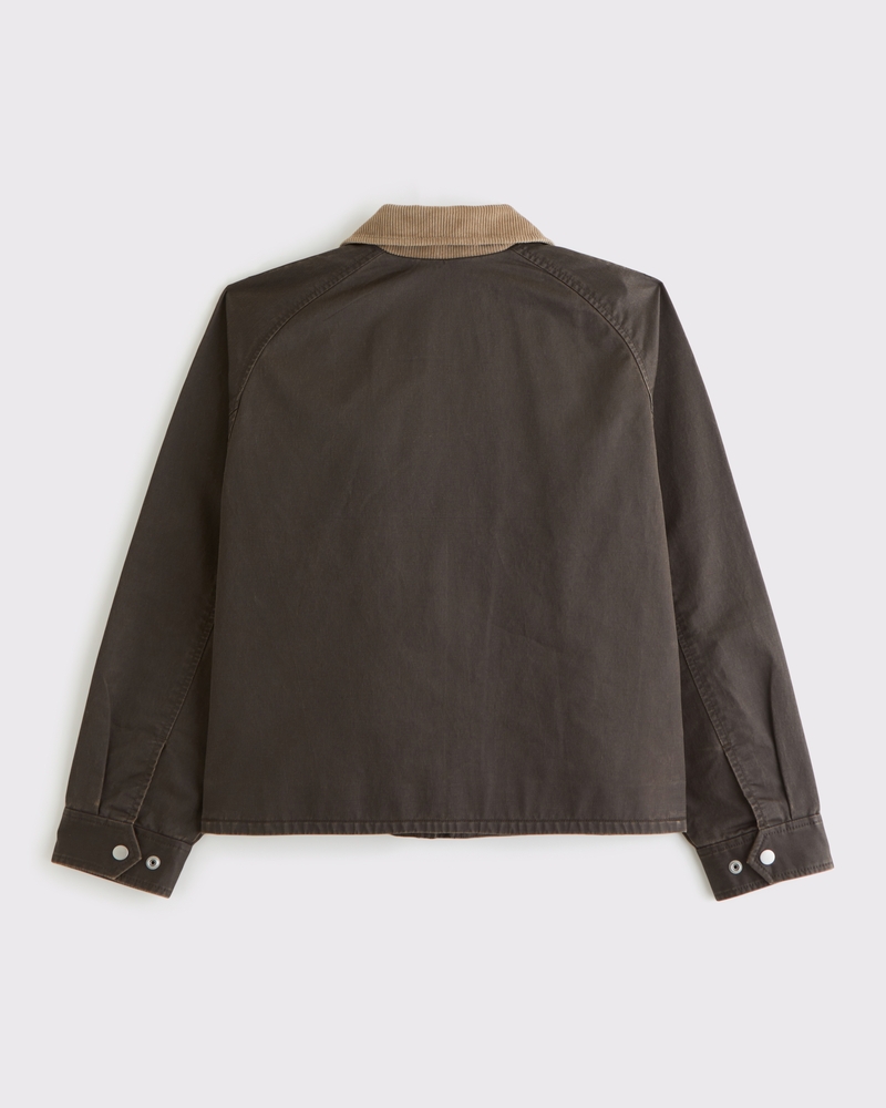 Lightweight Cropped Barn Jacket