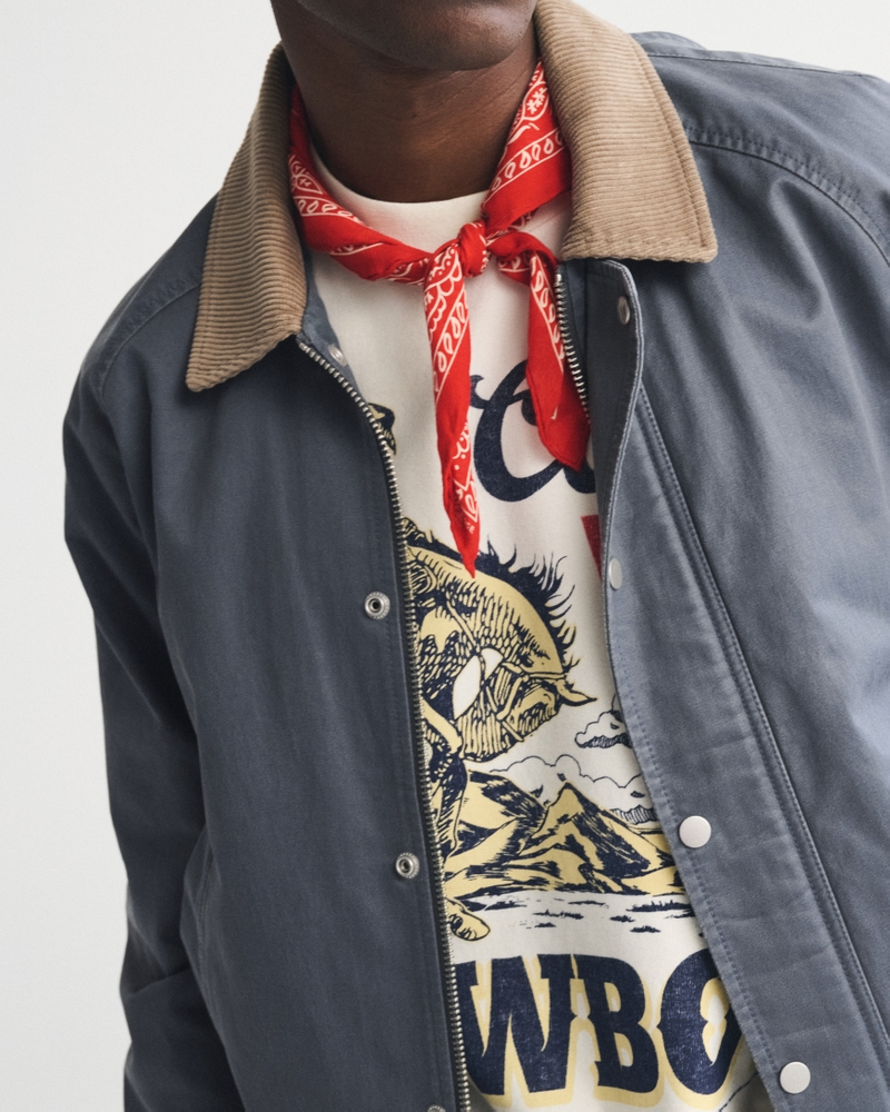Lightweight Cropped Barn Jacket